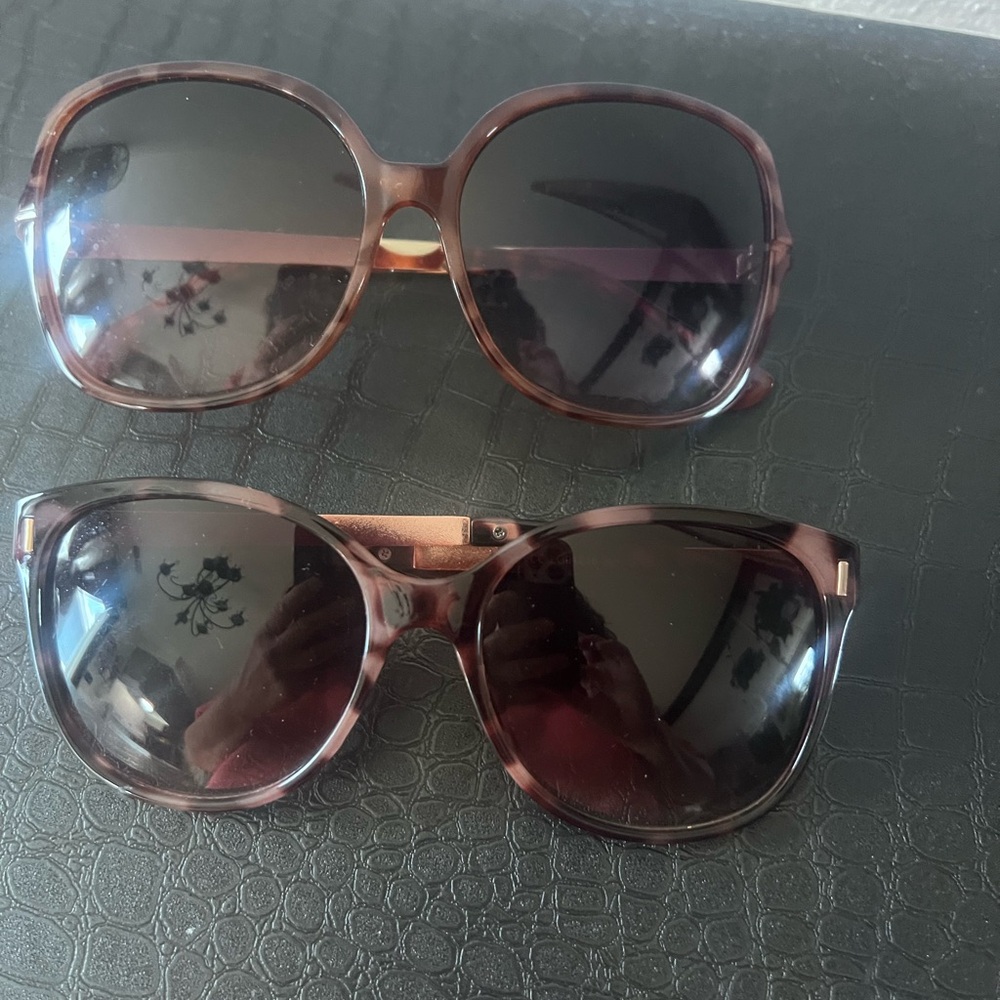 LOFT Tortoise Shell Sunglasses Duo